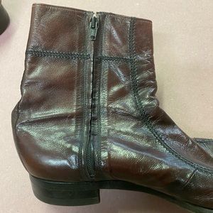 Florsheim Imperial Zipper Boots Burgundy Size 10 B